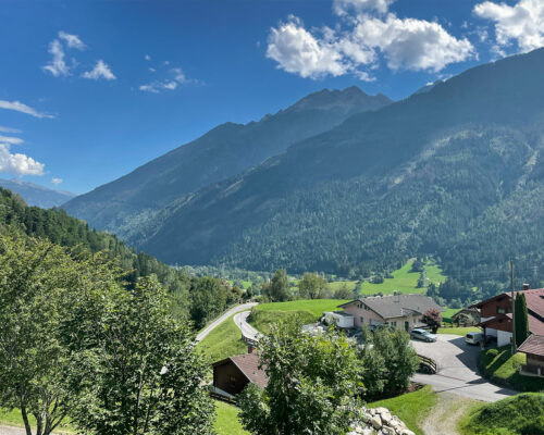 Ausblick Flattach